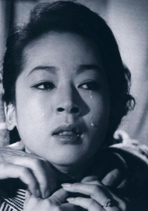 Korean Actress Kim Ji Mi in tears