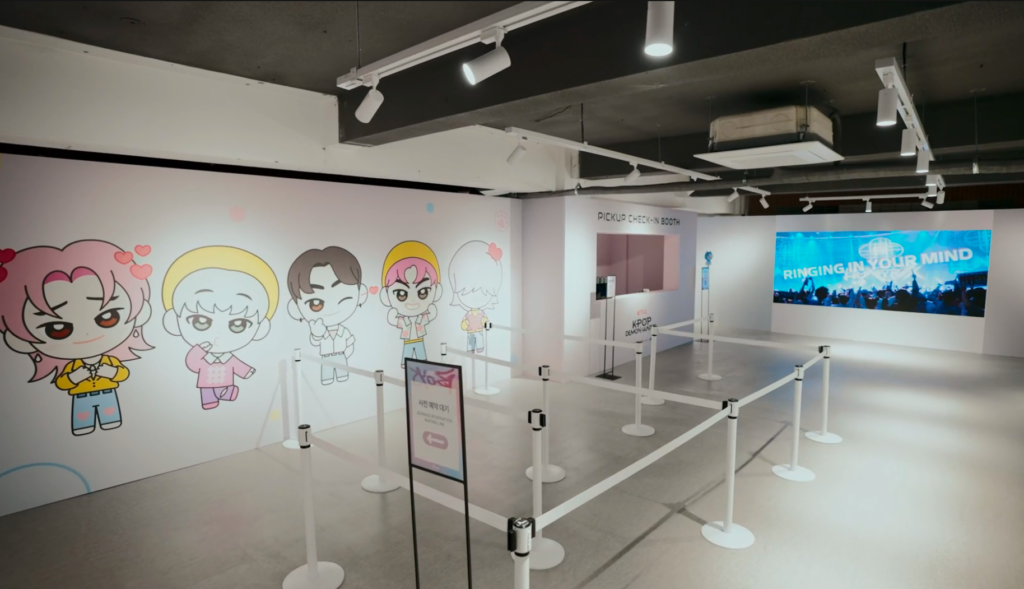 Inside of the K-Pop Demon Hunters Pop-Up in Seongsu-dong, Seoul