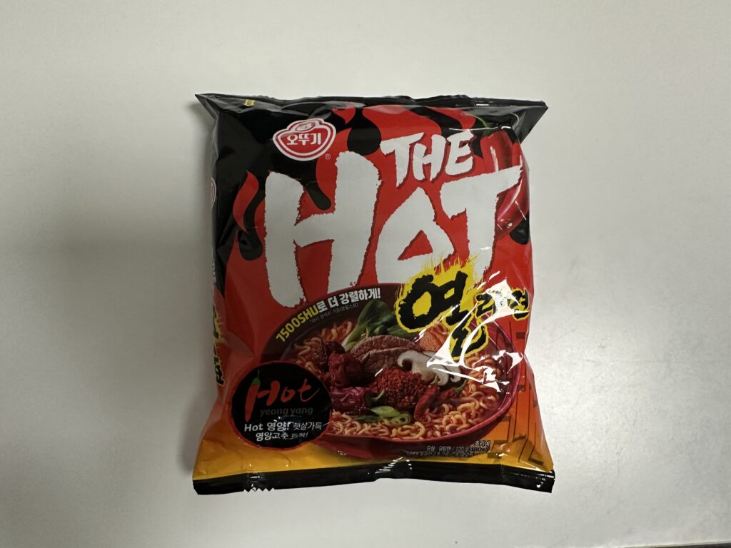 Package of Ottogi the Hot Yeol Ramyeon