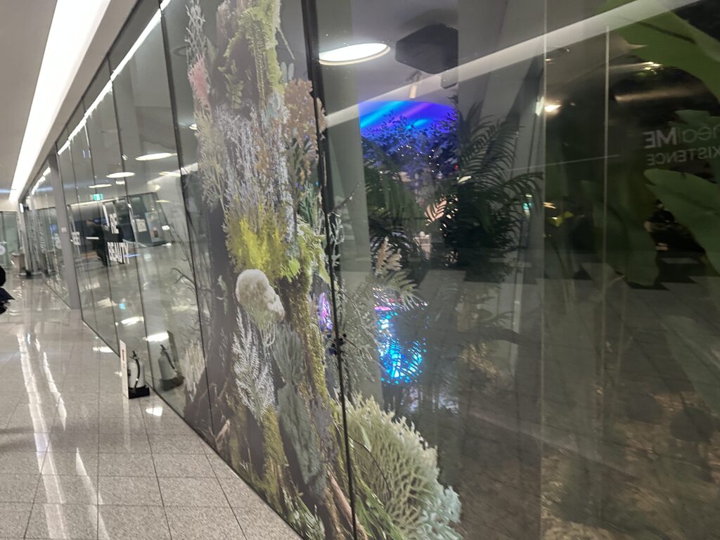 entrance of B THE B Pop up store, DDP, Seoul, Korea
