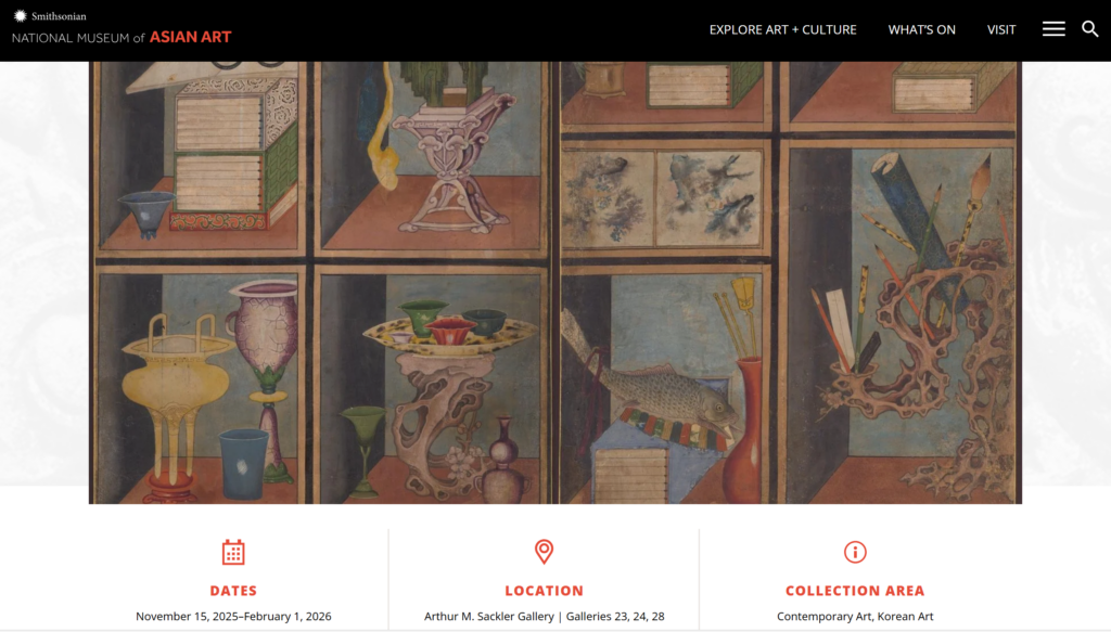 Korean Treasures 2026 Exhibition at the Smithsonian's National Museum of Asian Art: Sold-Out Merchandise and Viral Photo Spots
