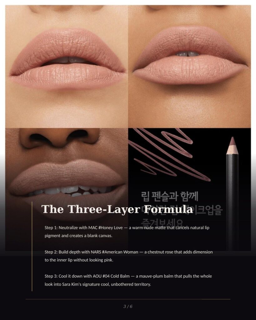 MAC Maximal Silky Matte lipstick swatches in Honey Love nude shade on multiple skin tones