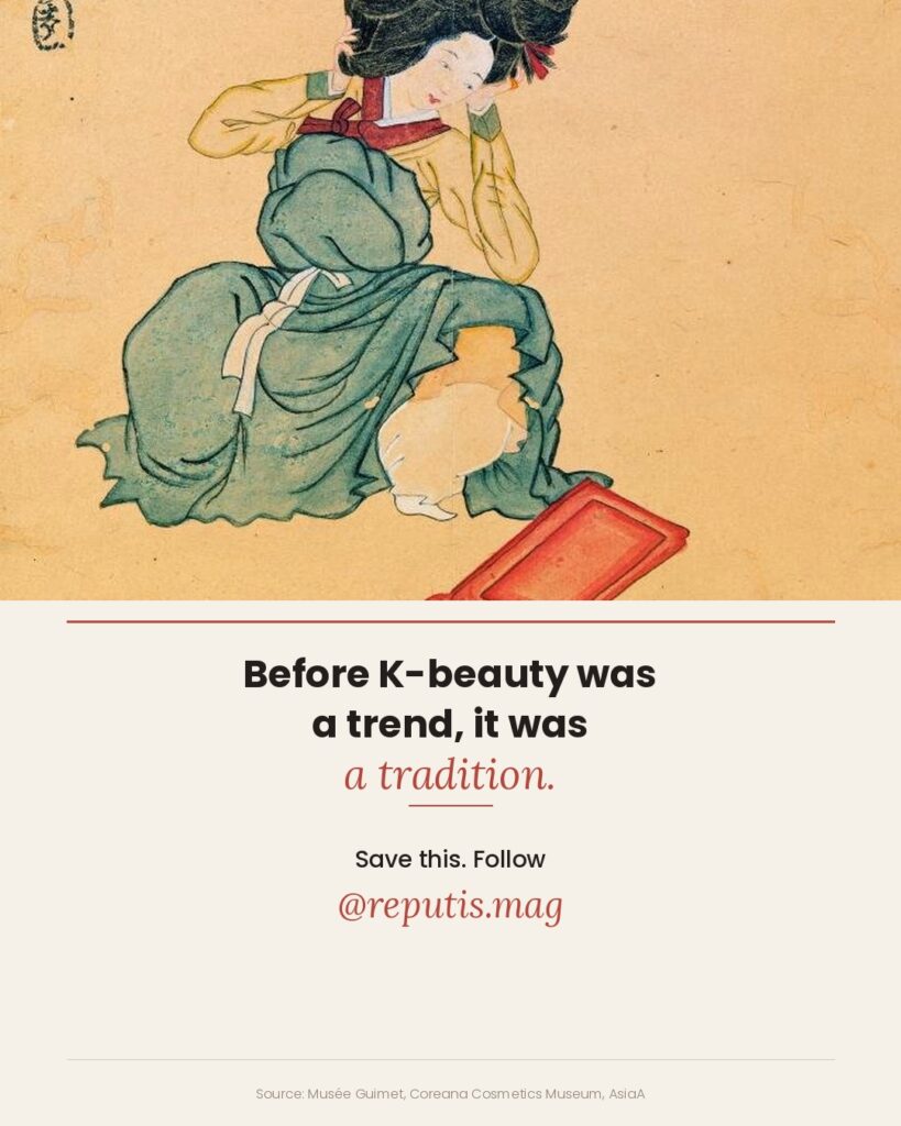 The Musée national des arts asiatiques – Guimet in Paris is hosting "K-Beauty. Korean Beauty, Story of a Phenomenon" from March 18 to July 6, 2026. The exhibition explores nearly 300 years of Korean beauty culture, from the late Joseon dynasty to the global K-Beauty wave we know today.