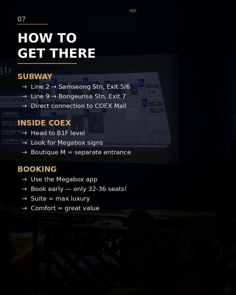 The Boutique Suite COEX: Seoul's Luxury Cinema Guide 2026