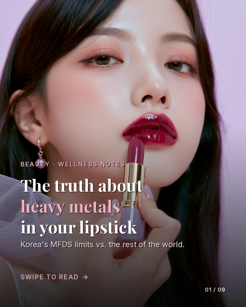 Heavy Metals in Lipstick: What Korea's MFDS and Global Rules Actually Require (2026)